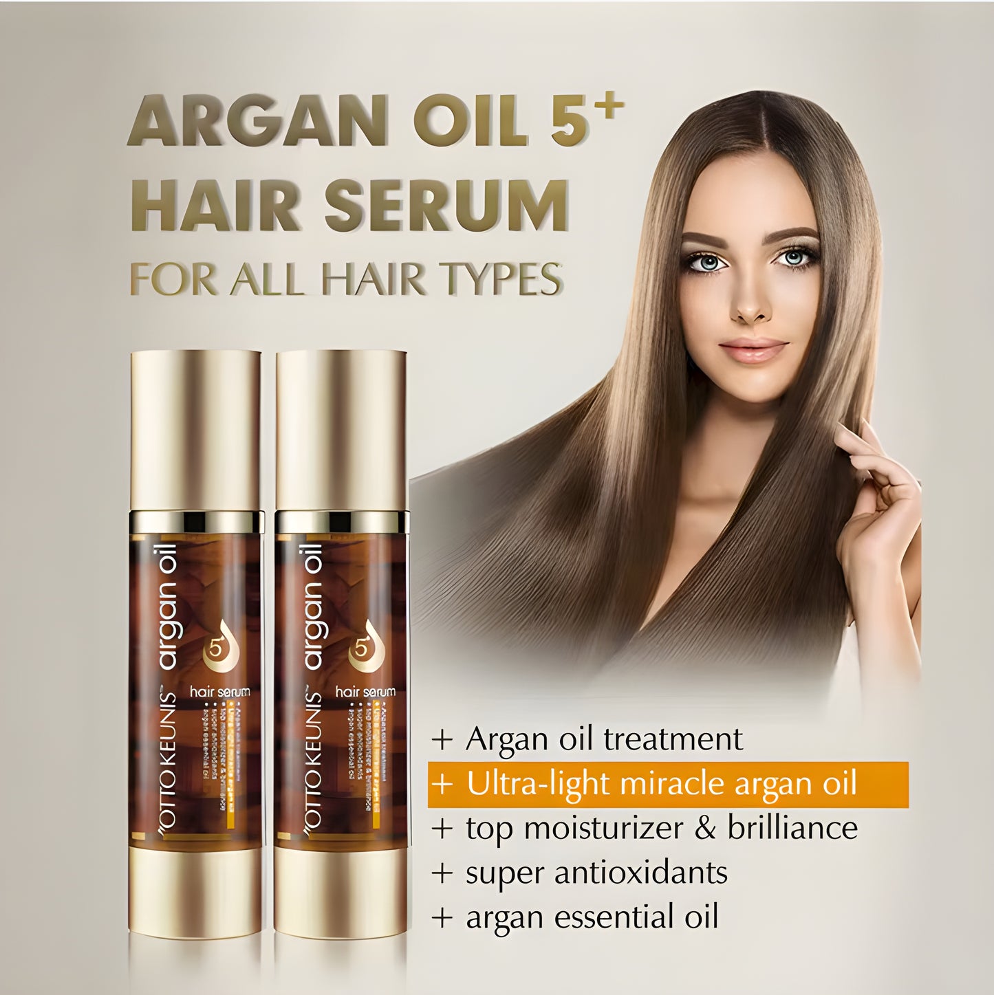 Argan Oil Hair Serum Hair Treatment