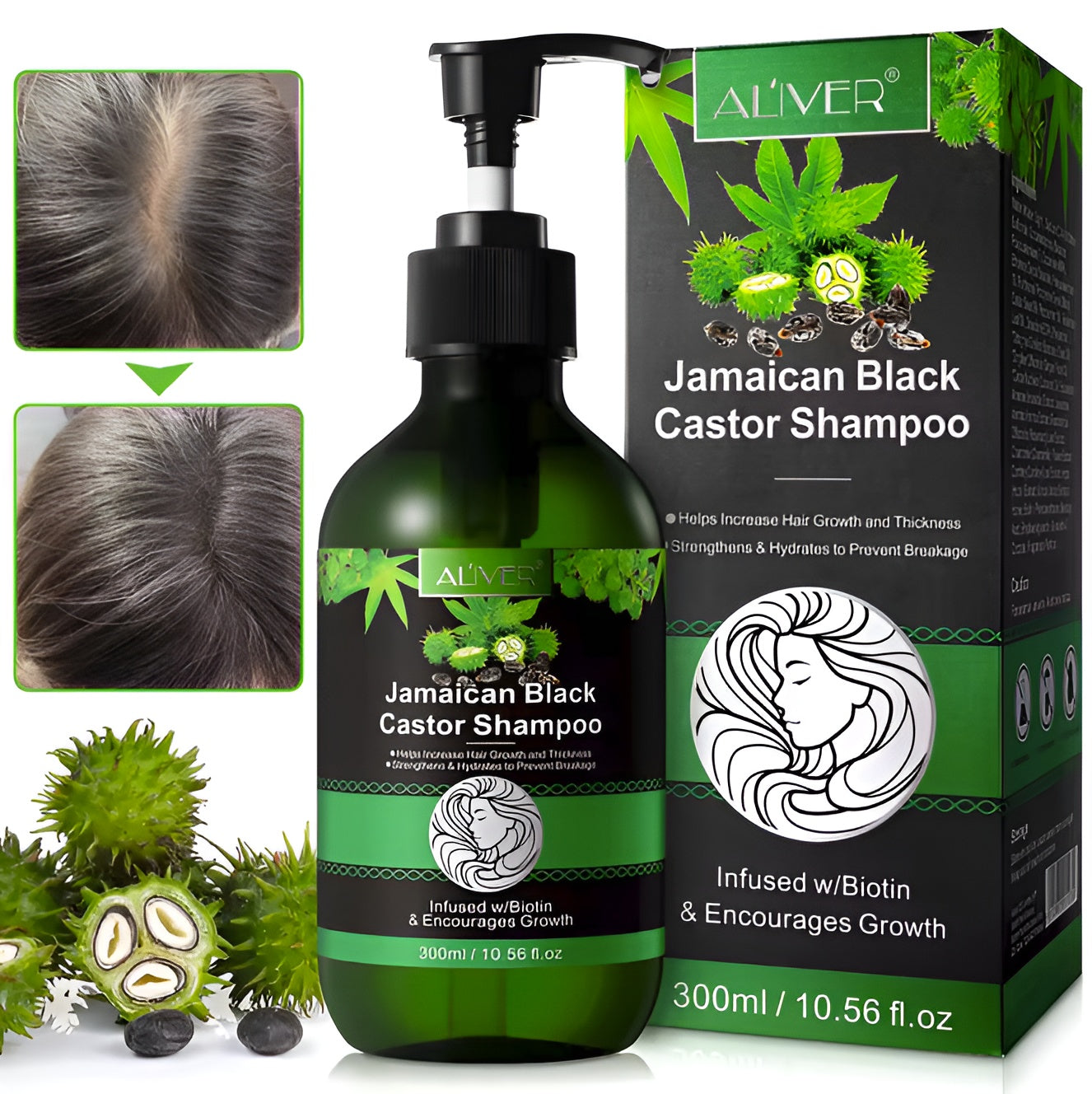 Castor Oil Nourishing Hair Shampoo