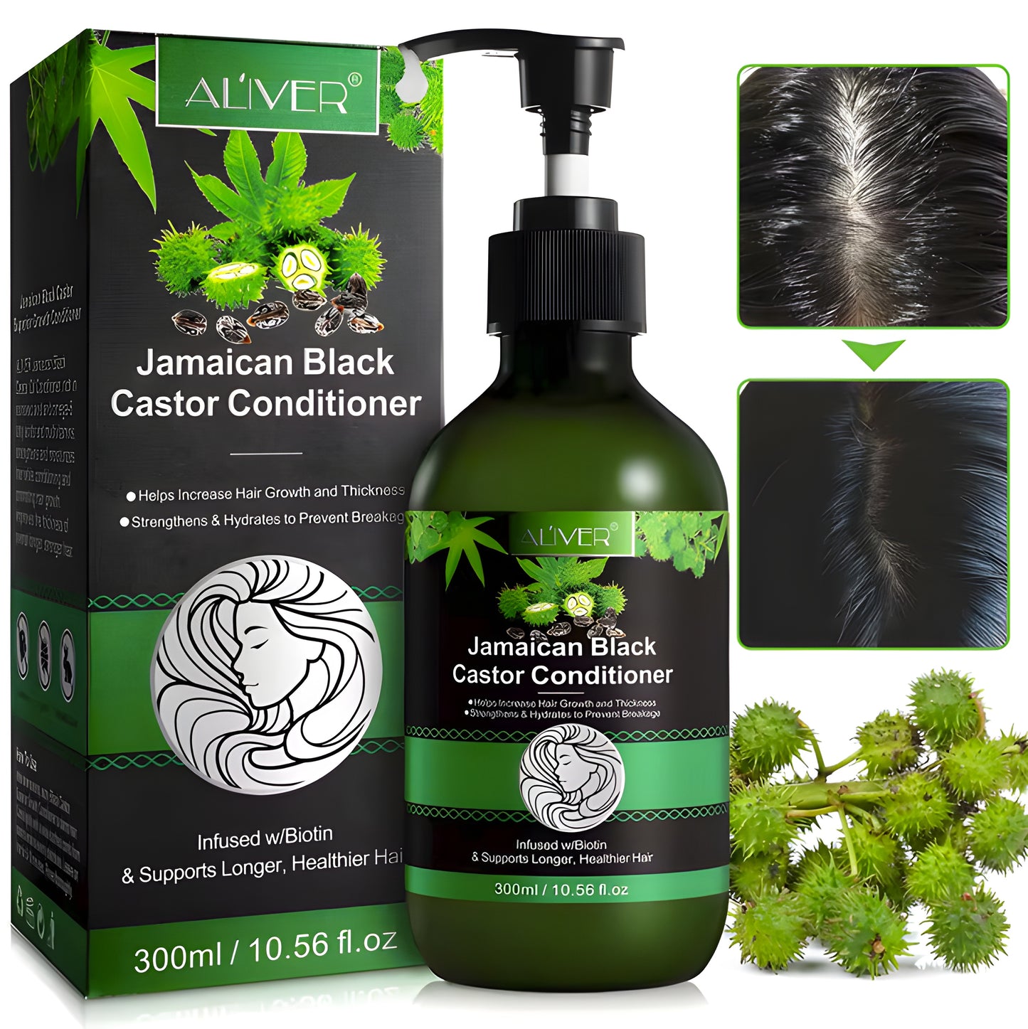 Castor Oil Hair Conditioner