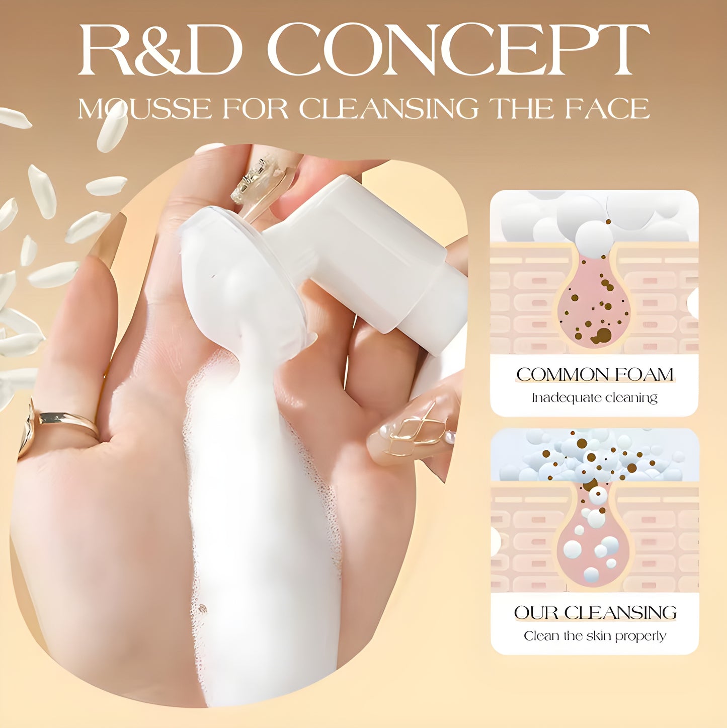 Rice Foaming Face Wash Anti Acne