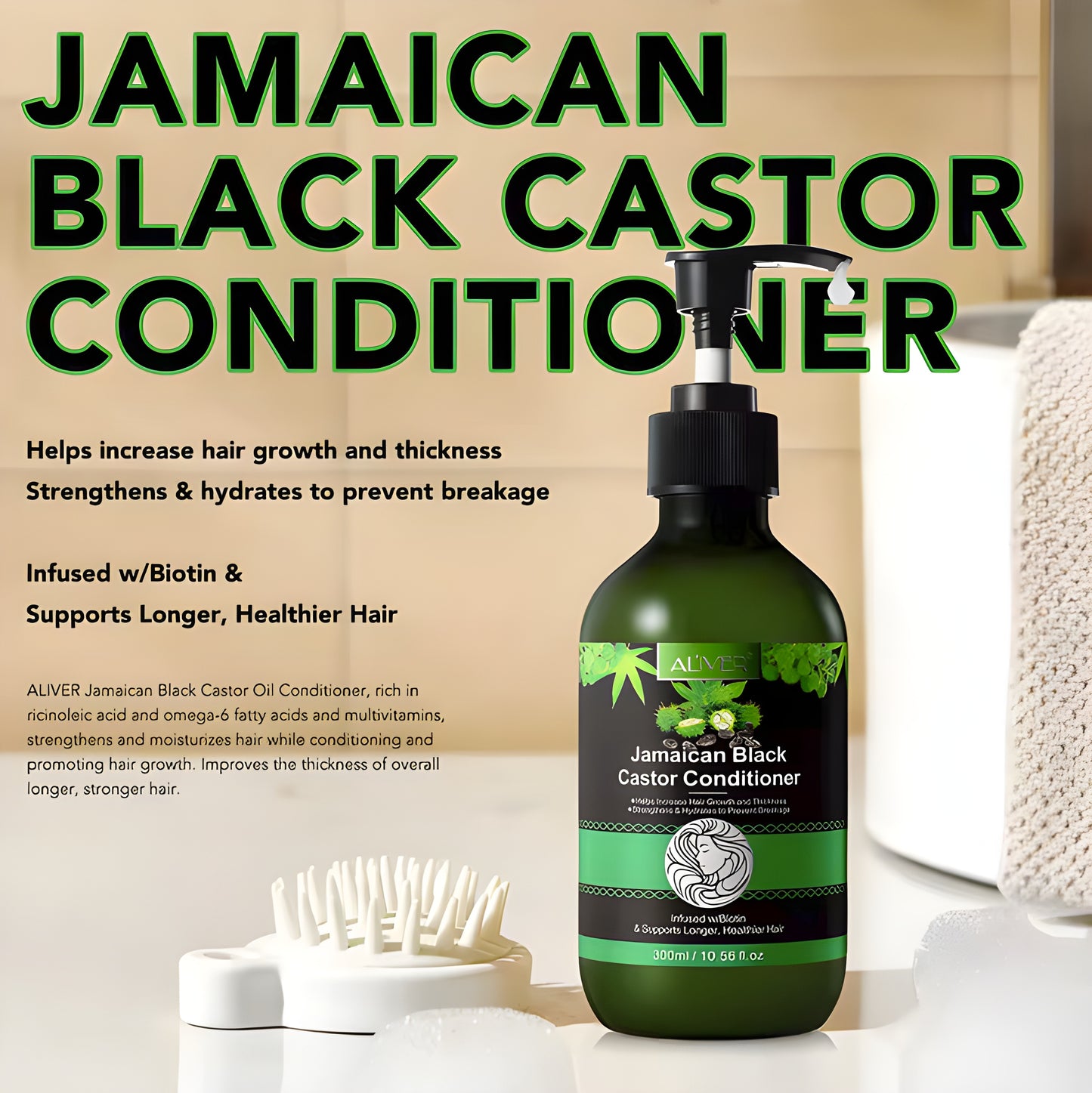 Castor Oil Hair Conditioner