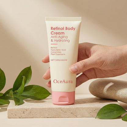 Cremă Corporală Anti-Aging cu Retinol, Acid Hialuronic & Ceramide - Retinol Body Cream