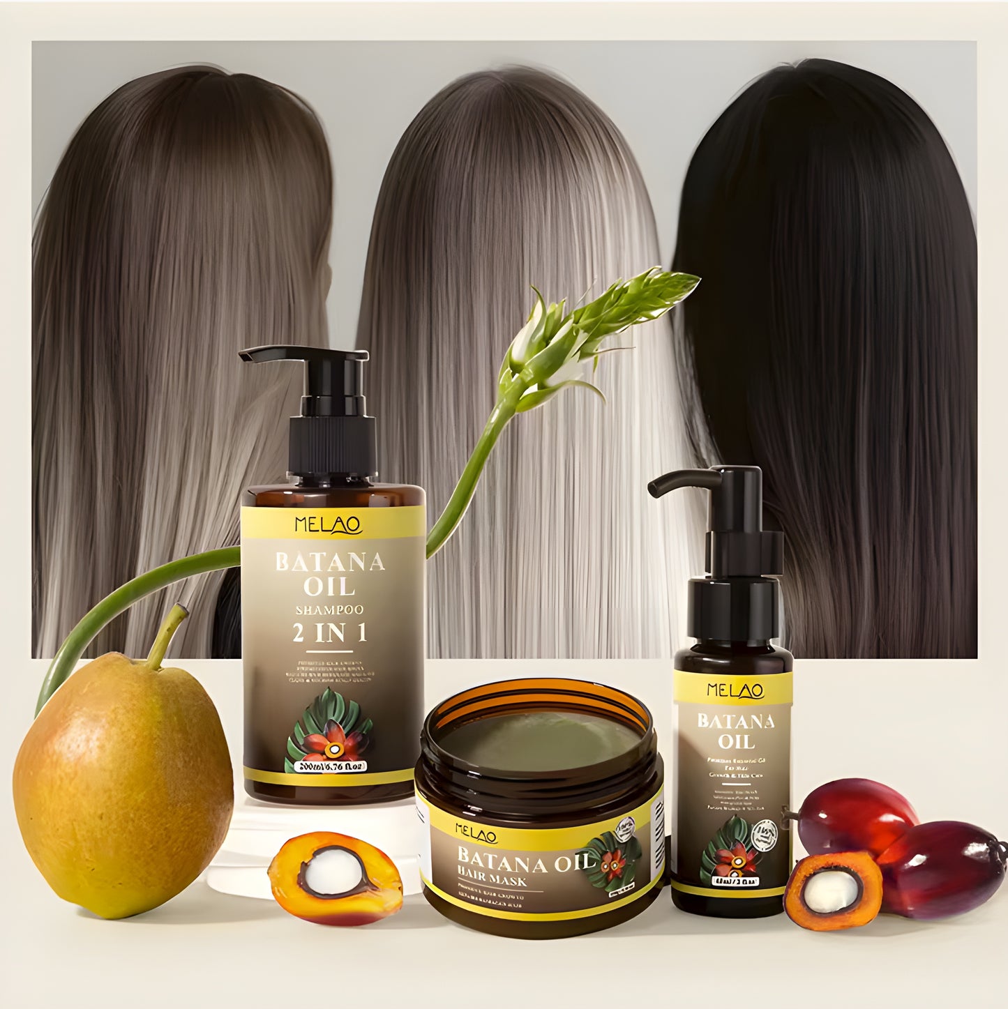 Hair Mask & Gel Keratin and Batana Oil Hair Care