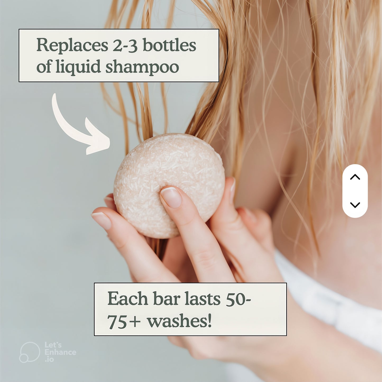 Eco-friendly Organic Solid Cedar + Patchouli Handmade Shampoo Bar Soap