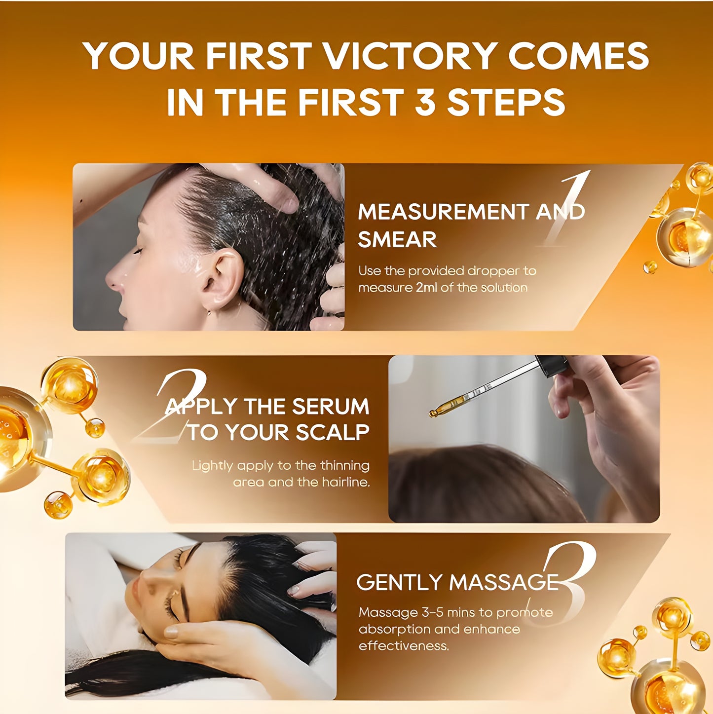 Natural Herbal Hair Growth Serum Oil