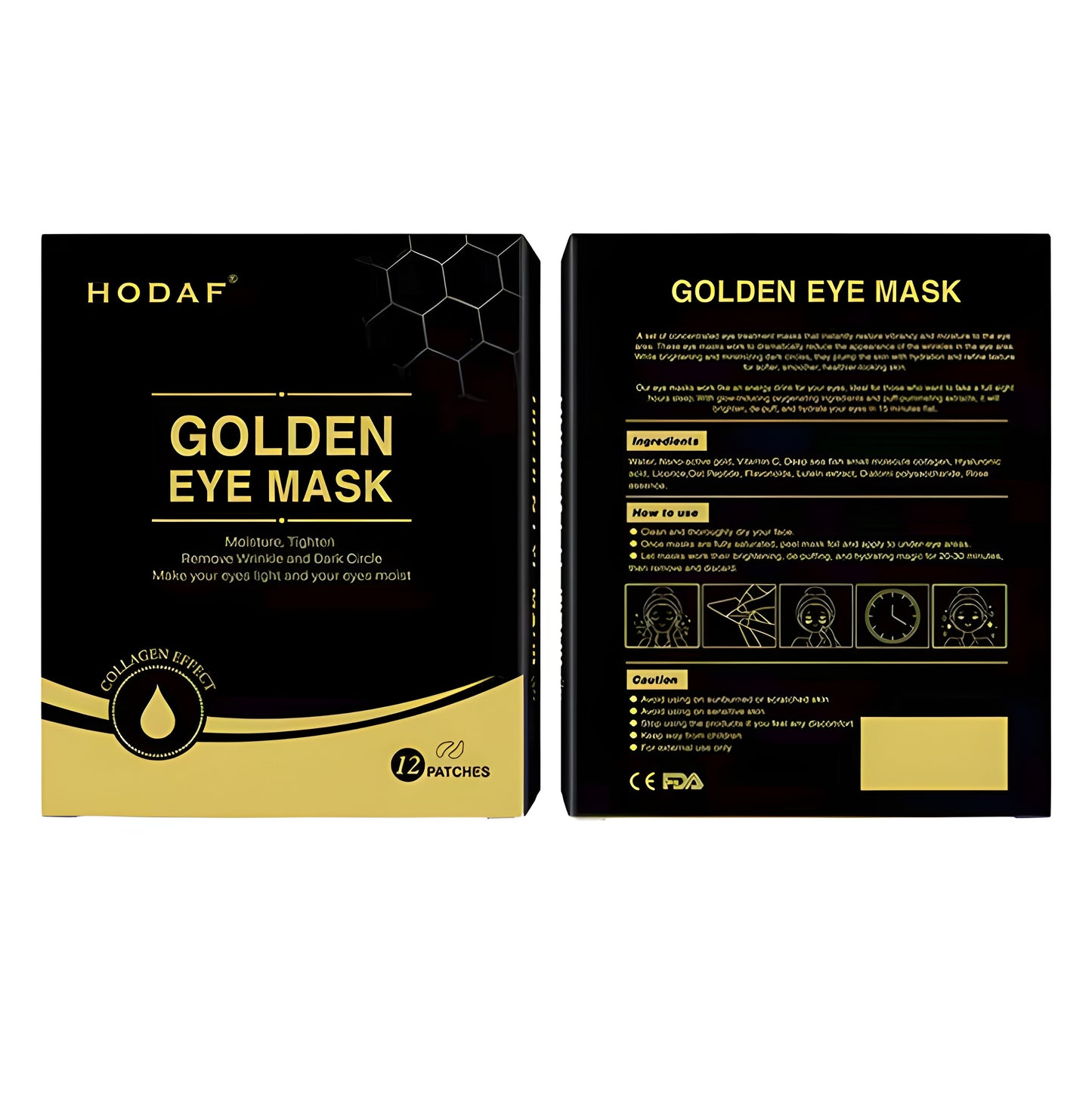Gold Collagen Ice Eye Mask Hydrogel Patches