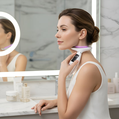 Dispozitiv Facial LED pentru Masaj, Curățare, Lifting și Anti-Aging - Beauty & Face Lifting Device