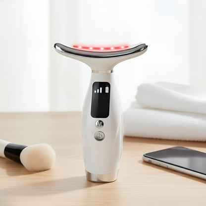 Dispozitiv Facial LED pentru Masaj, Curățare, Lifting și Anti-Aging - Beauty & Face Lifting Device