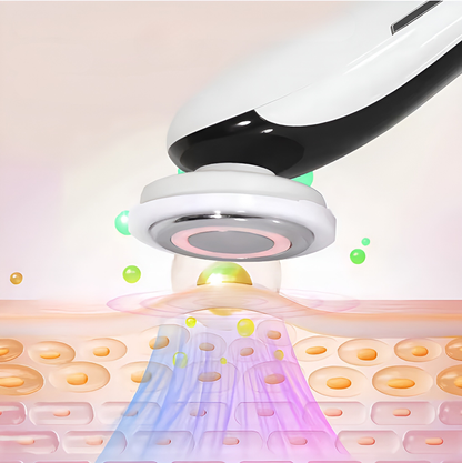 Dispozitiv Facial RF & EMS cu Terapie LED – Lifting, Curățare și Anti-Aging