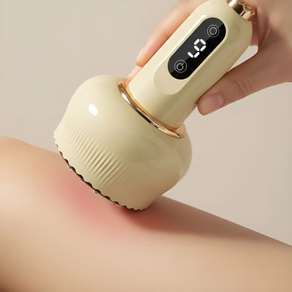 Aparat electric de masaj anticelulitic cu microcurent Gua Sha - Electric Microcurrent Gua Sha Anti-Cellulite Massage Device