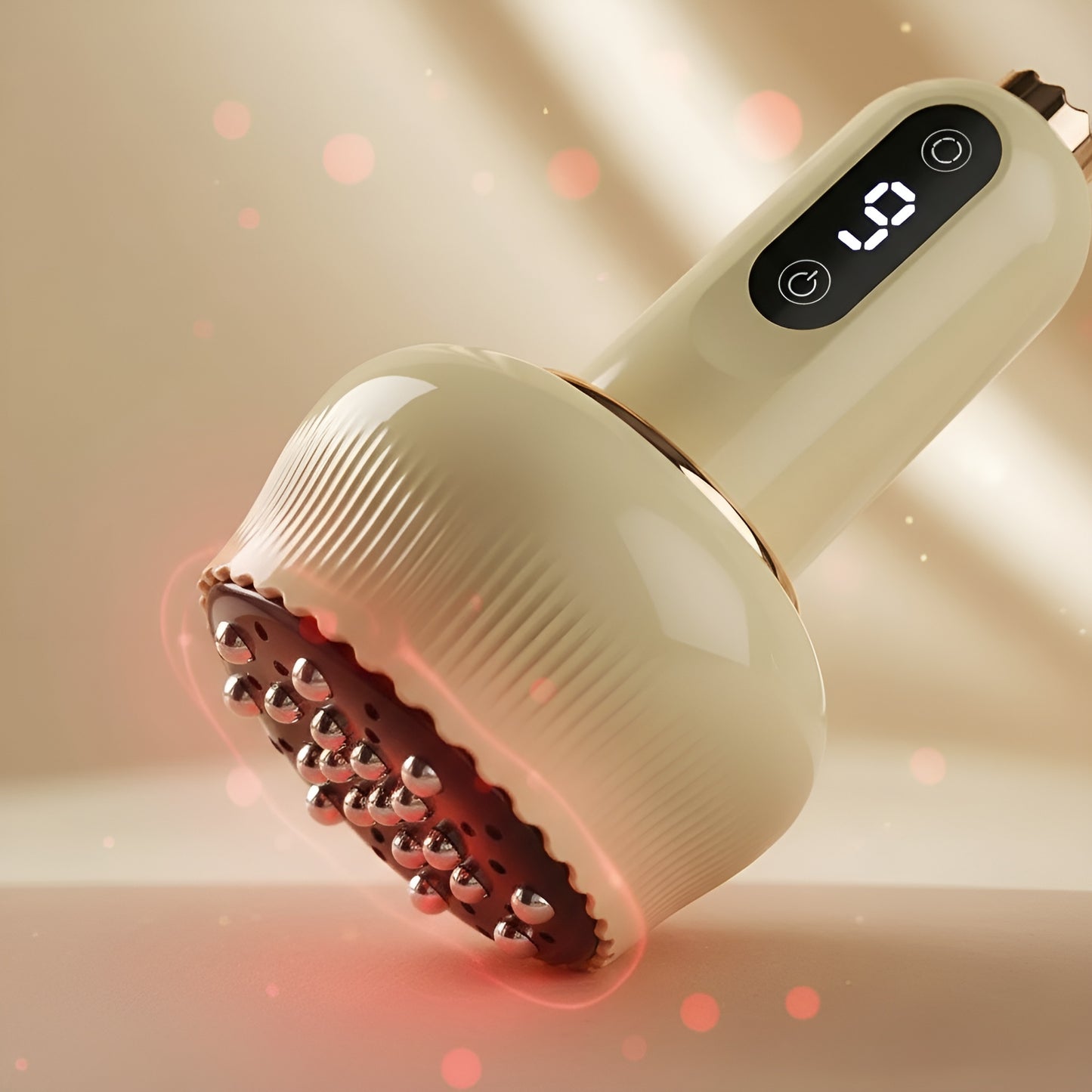 Aparat electric de masaj anticelulitic cu microcurent Gua Sha - Electric Microcurrent Gua Sha Anti-Cellulite Massage Device