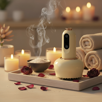 Aparat electric de masaj anticelulitic cu microcurent Gua Sha - Electric Microcurrent Gua Sha Anti-Cellulite Massage Device