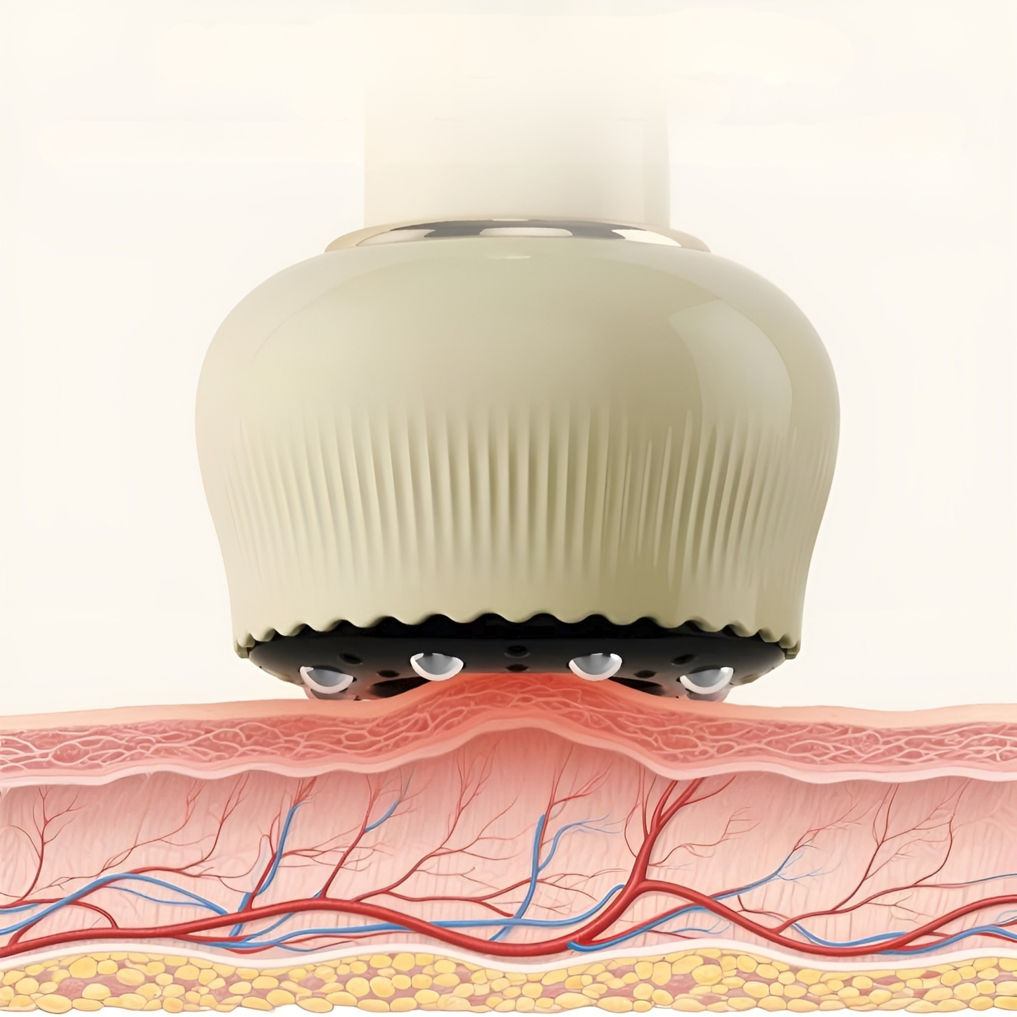 Aparat electric de masaj anticelulitic cu microcurent Gua Sha - Electric Microcurrent Gua Sha Anti-Cellulite Massage Device