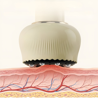 Aparat electric de masaj anticelulitic cu microcurent Gua Sha - Electric Microcurrent Gua Sha Anti-Cellulite Massage Device