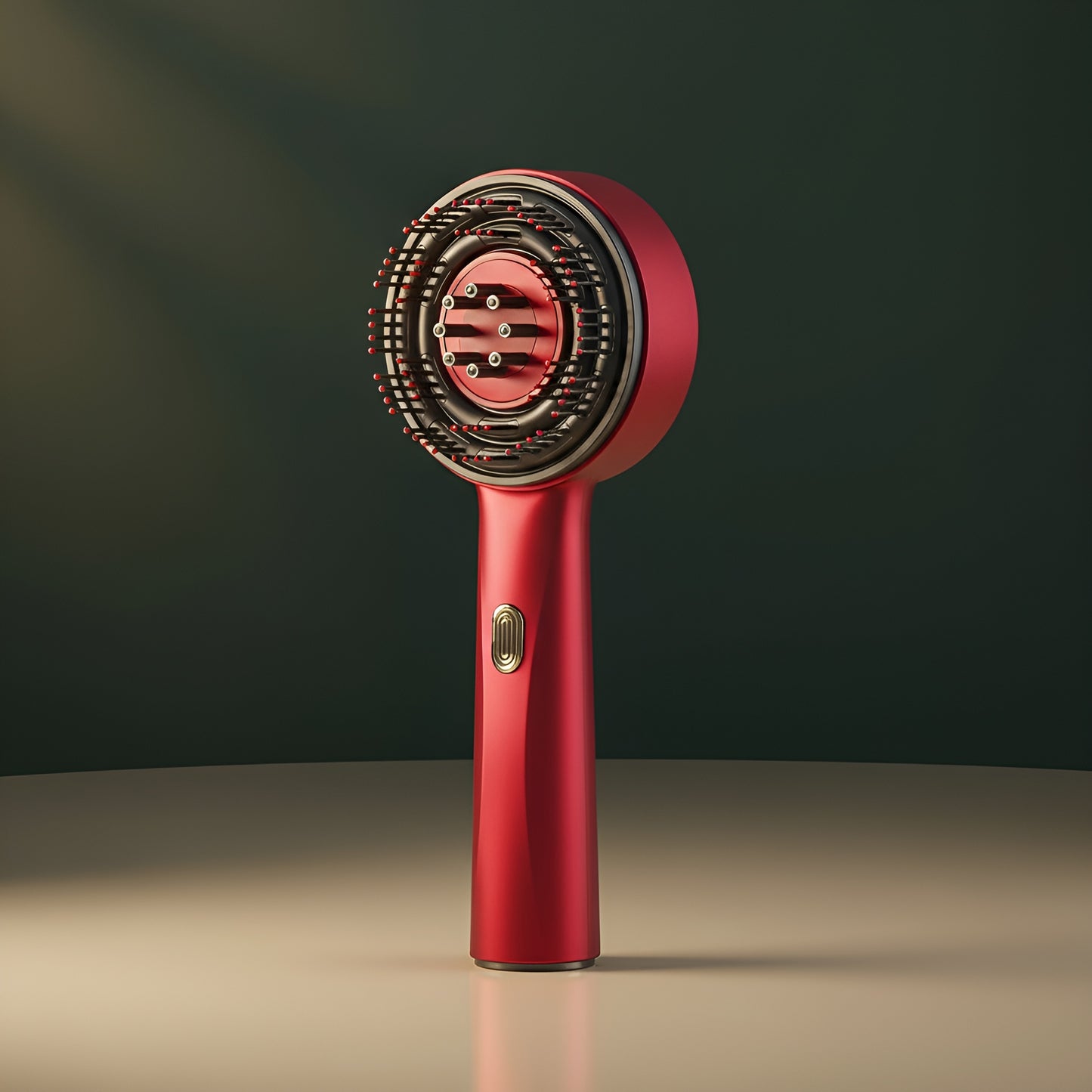 Perie cu Lumină Roșie și Masaj pentru Creșterea Părului – Red Light Therapy Head Massager Brush