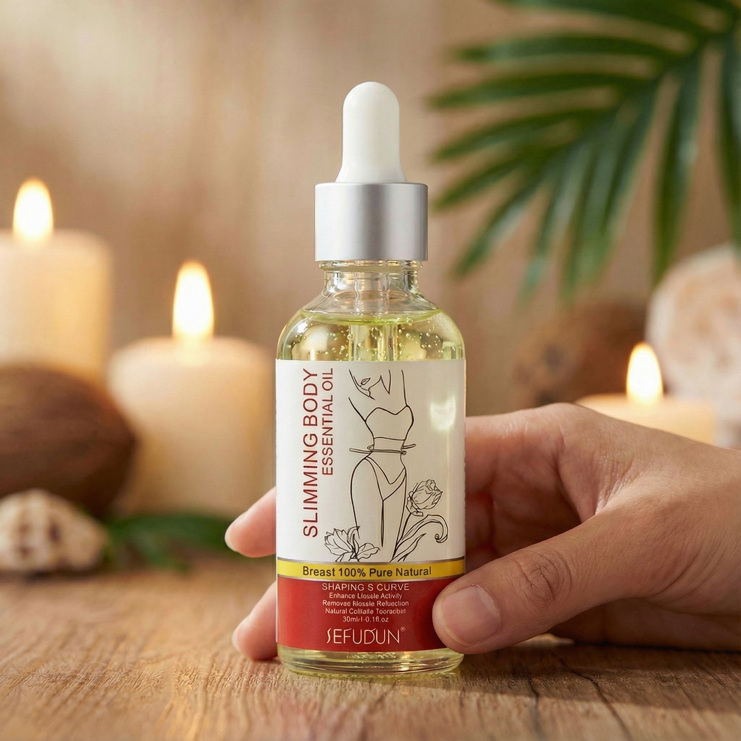 Ulei Corporal Anticelulitic pentru Slăbit - Fermitate, Tonifiere & Modelarea Siluetei