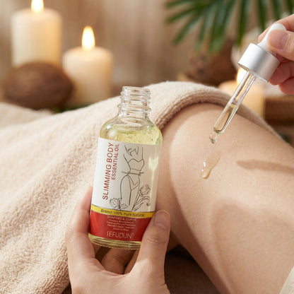 Ulei Corporal Anticelulitic pentru Slăbit - Fermitate, Tonifiere & Modelarea Siluetei
