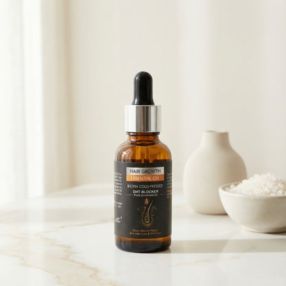 Biotin Hair Growth Essential Oil – Ser pentru Creșterea Părului cu Biotină și DHT Blocker