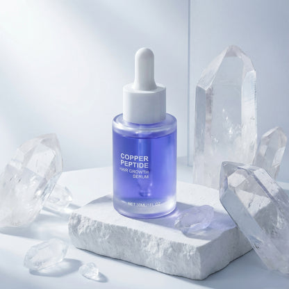Ser Anti-Cădere cu GHK-Cu pentru Regenerare & Densitate - Copper Peptide Hair Growth Serum